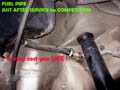 spoil Mercedes’ fuel pipe may kill you !