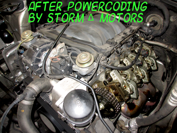 Mercedes–Benz engine after recovery